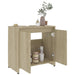 Dulap de baie, stejar Sonoma, 60x33x61 cm, lemn prelucrat - WALTI WALTI