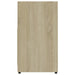 Dulap de baie, stejar Sonoma, 60x33x61 cm, lemn prelucrat - WALTI WALTI