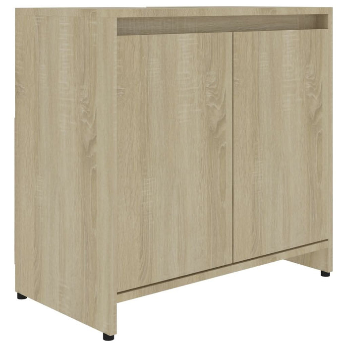 Dulap de baie, stejar Sonoma, 60x33x61 cm, lemn prelucrat - WALTI WALTI