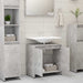 Dulap de baie, gri beton, 60x33x61 cm, lemn prelucrat - WALTI WALTI