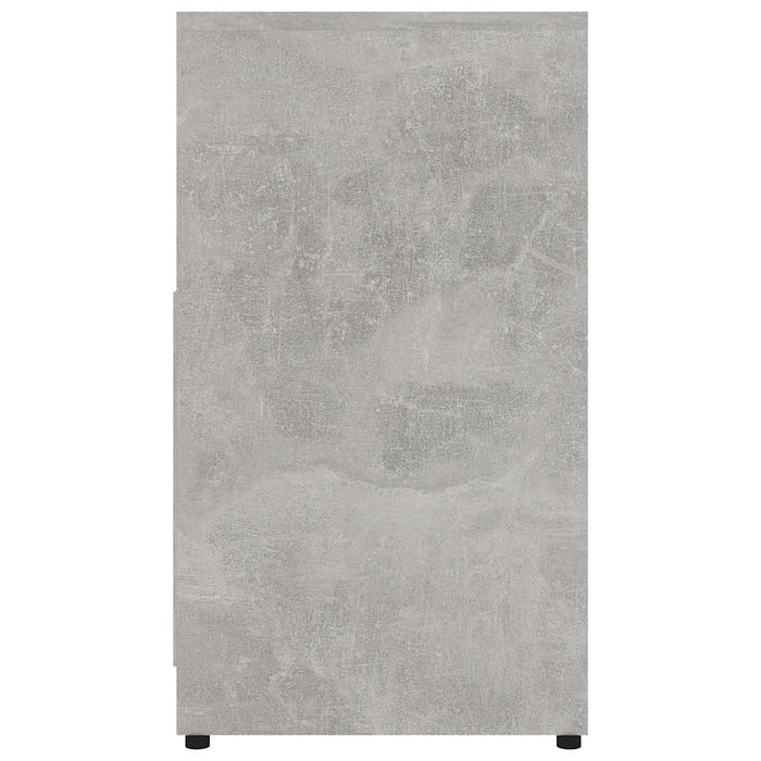 Dulap de baie, gri beton, 60x33x61 cm, lemn prelucrat - WALTI WALTI