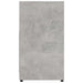 Dulap de baie, gri beton, 60x33x61 cm, lemn prelucrat - WALTI WALTI