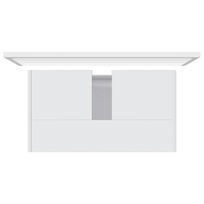 Set mobilier de baie, alb, lemn prelucrat - WALTI WALTI