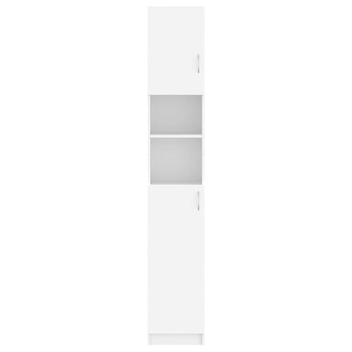 Dulap de baie, alb, 32x25,5x190 cm, lemn prelucrat - WALTI WALTI