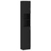 Dulap de baie, negru, 32x25,5x190 cm, lemn prelucrat - WALTI WALTI