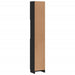 Dulap de baie, negru, 32x25,5x190 cm, lemn prelucrat - WALTI WALTI