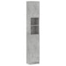 Dulap de baie, gri beton, 32 x 25,5 x 190 cm, lemn prelucrat - WALTI WALTI