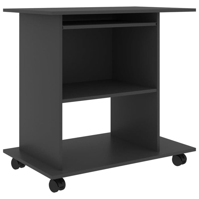 Birou de calculator, gri, 80 x 50 x 75 cm, PAL - WALTI WALTI
