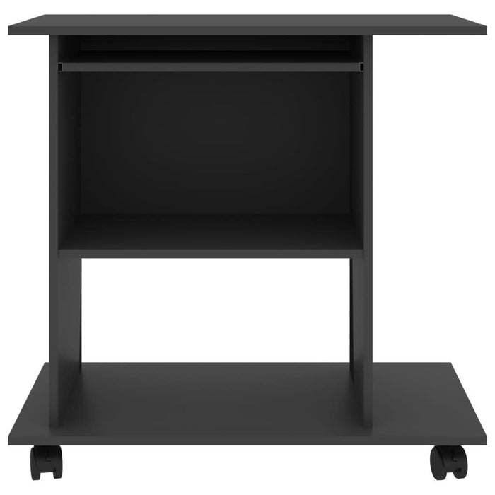 Birou de calculator, gri, 80 x 50 x 75 cm, PAL - WALTI WALTI