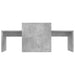 Set măsuțe de cafea, gri beton, 100x48x40 cm, lemn prelucrat - WALTI WALTI