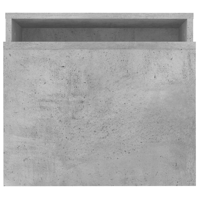 Set măsuțe de cafea, gri beton, 100x48x40 cm, lemn prelucrat - WALTI WALTI