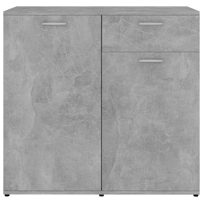 Servantă, gri beton, 160x36x75 cm, lemn prelucrat WALTI