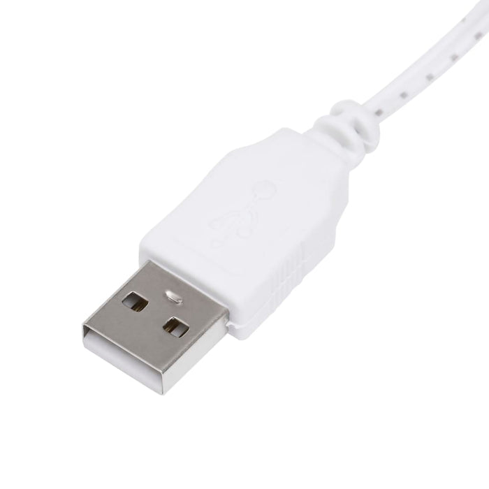 Brad de Crăciun artificial pre-iluminat cu globuri, alb, 150 cm - WALTI WALTI