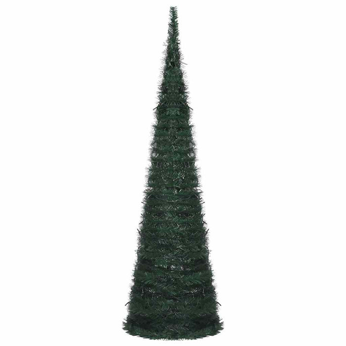 Brad șnur de Crăciun artificial pop-up pre-iluminat verde 150cm - WALTI WALTI