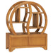 Dulap cu raft Yin Yang, 68 x 26 x 83 cm, lemn masiv de tec - WALTI WALTI