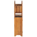 Dulap cu raft Yin Yang, 70 x 30 x 130 cm, lemn masiv de tec - WALTI WALTI