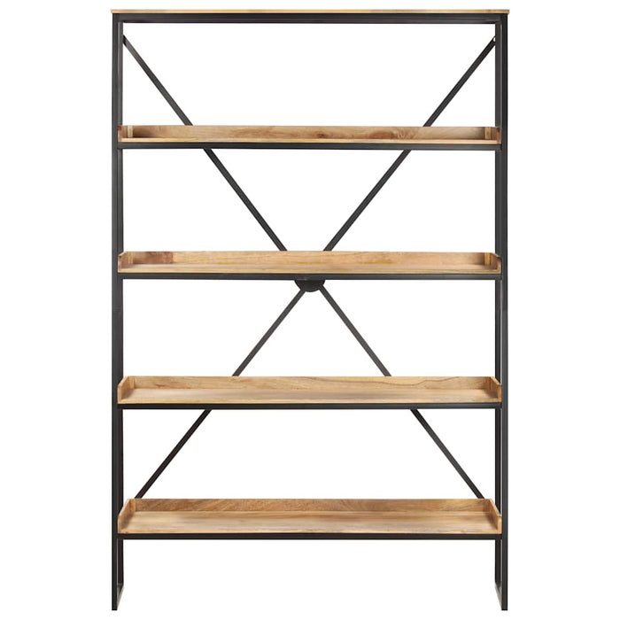 Bibliotecă cu 5 rafturi, 120 x 39 x 180 cm, lemn masiv mango WALTI