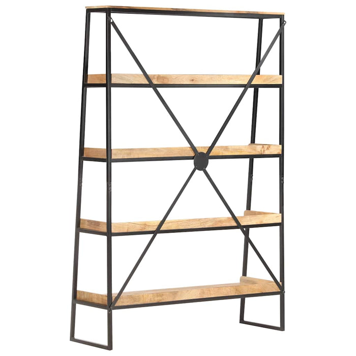 Bibliotecă cu 5 rafturi, 120 x 39 x 180 cm, lemn masiv mango WALTI