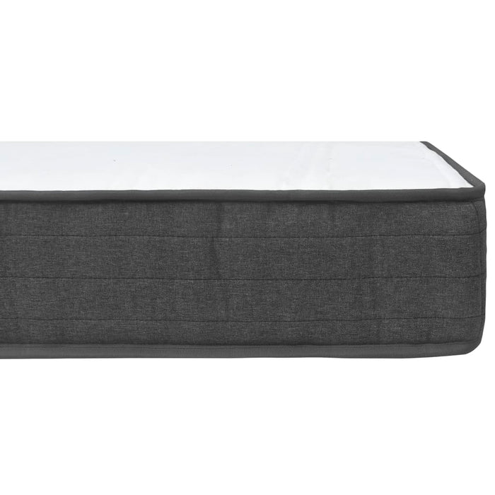 Pat continental, gri închis, 180x200 cm, material textil - WALTI WALTI