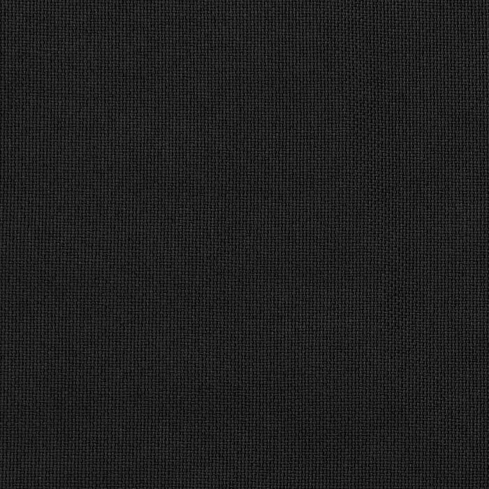 Perdele opace aspect pânză, cârlige, 2 buc., negru, 140x245 cm - WALTI WALTI