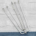 Draperii opace aspect in, cu cârlige 2 buc. albastru 140x175 cm - WALTI WALTI