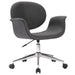 Scaun de birou pivotant, gri, material textil - WALTI WALTI