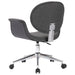 Scaun de birou pivotant, gri, material textil - WALTI WALTI