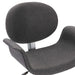 Scaun de birou pivotant, gri, material textil - WALTI WALTI