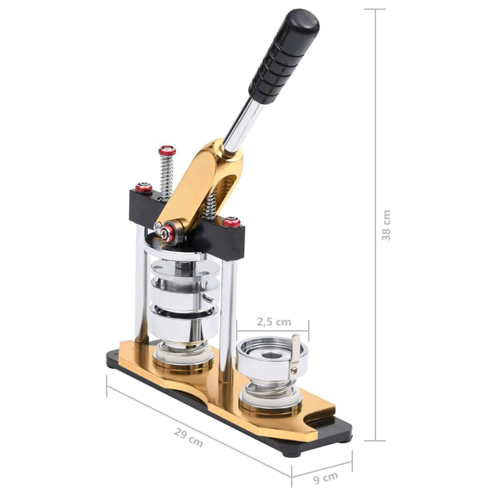 Presă fabricat insigne tăietor circular, ștanță rotativă, 25 mm - WALTI WALTI
