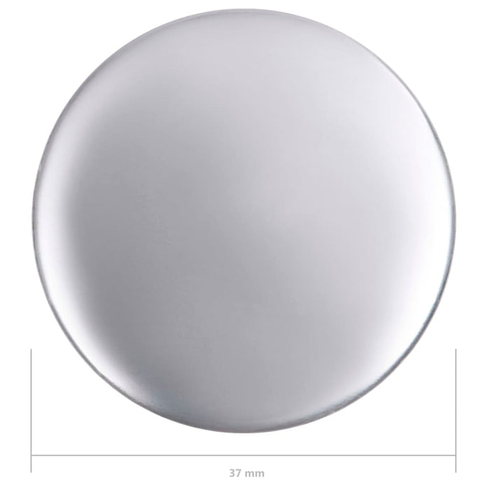 Piese ecuson cu agrafă de prindere pe spate 500 seturi 37 mm - WALTI WALTI