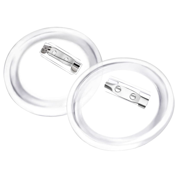 Set de ecusoane cu ac, 100 seturi, 58 mm, acril - WALTI WALTI