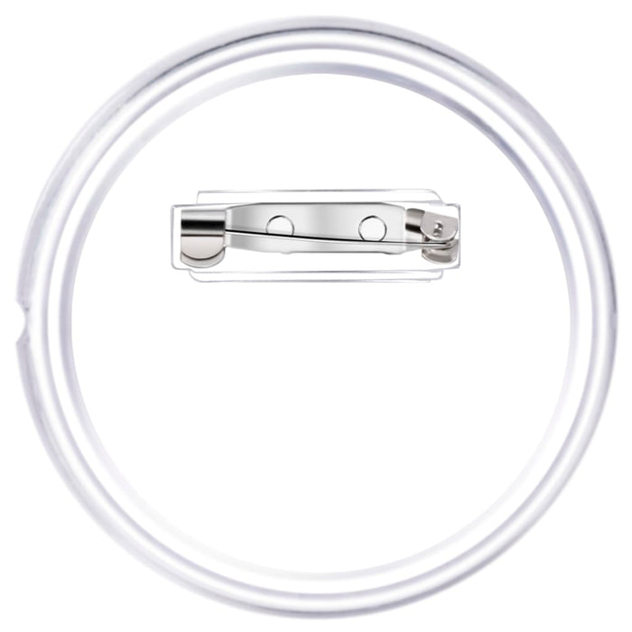 Set de ecusoane cu ac, 100 seturi, 58 mm, acril - WALTI WALTI