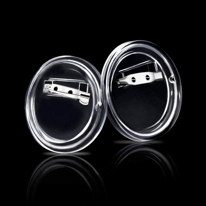 Set de ecusoane cu ac, 100 seturi, 44 mm, acril - WALTI WALTI