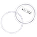 Set de ecusoane cu ac, 100 seturi, 44 mm, acril - WALTI WALTI