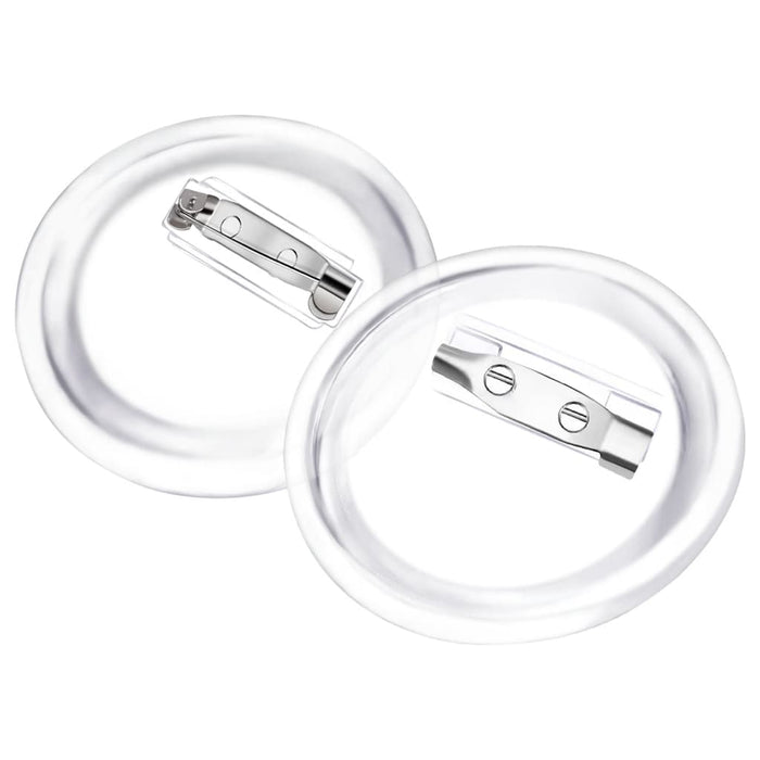 Set de ecusoane cu ac, 100 seturi, 37 mm, acril - WALTI WALTI