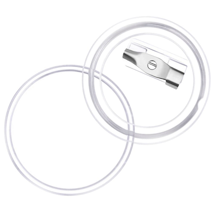 Set de ecusoane cu ac, 100 seturi, 25 mm, acril - WALTI WALTI