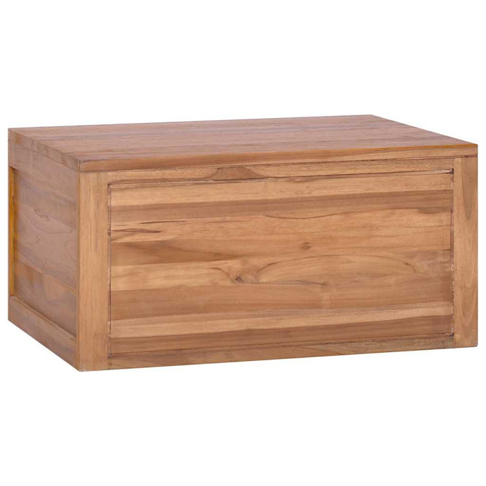 Dulap de baie suspendat, 60 x 45 x 30 cm, lemn masiv de tec WALTI