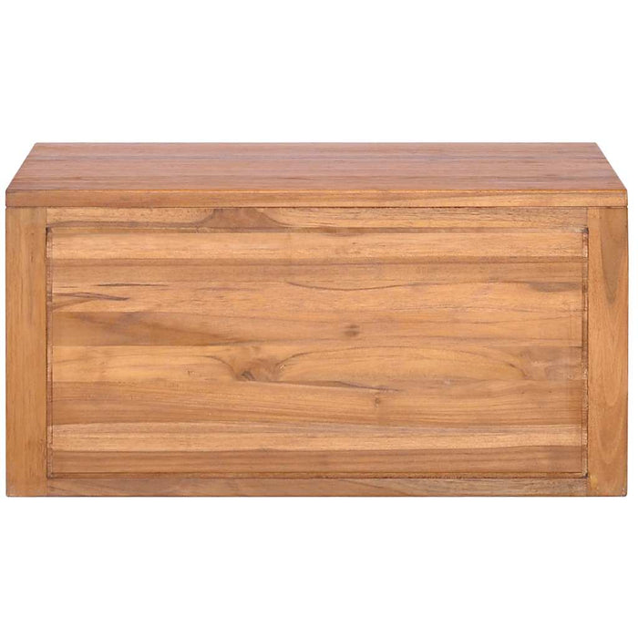Dulap de baie suspendat, 60 x 45 x 30 cm, lemn masiv de tec WALTI