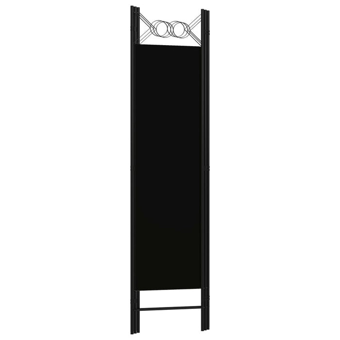 Paravan de cameră cu 3 panouri, negru, 120 x 180 cm - WALTI WALTI