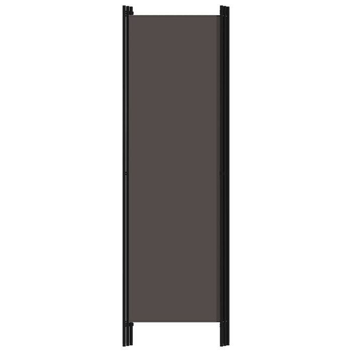 Paravan de cameră cu 3 panouri, antracit, 150 x 180 cm - WALTI WALTI