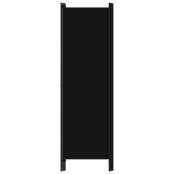 Paravan de cameră cu 3 panouri, negru, 150 x 180 cm - WALTI WALTI