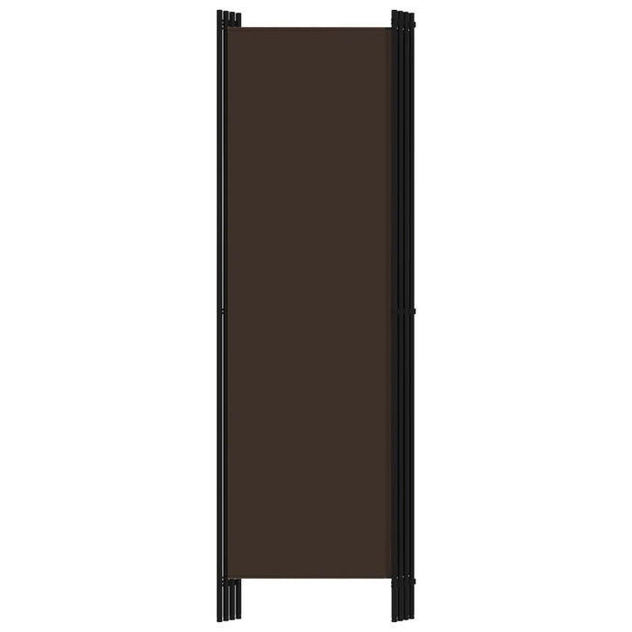 Paravan de cameră cu 4 panouri, maro, 200 x 180 cm - WALTI WALTI