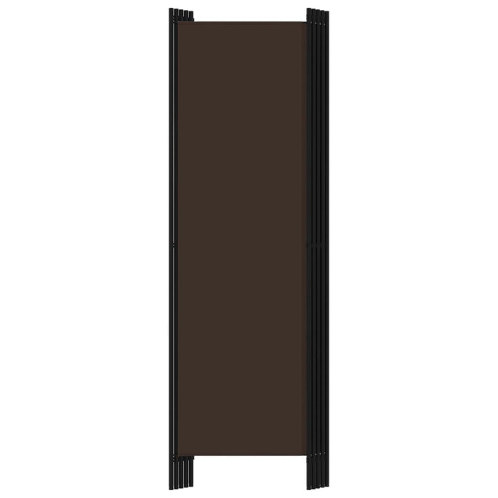 Paravan de cameră cu 5 panouri, maro, 250 x 180 cm - WALTI WALTI