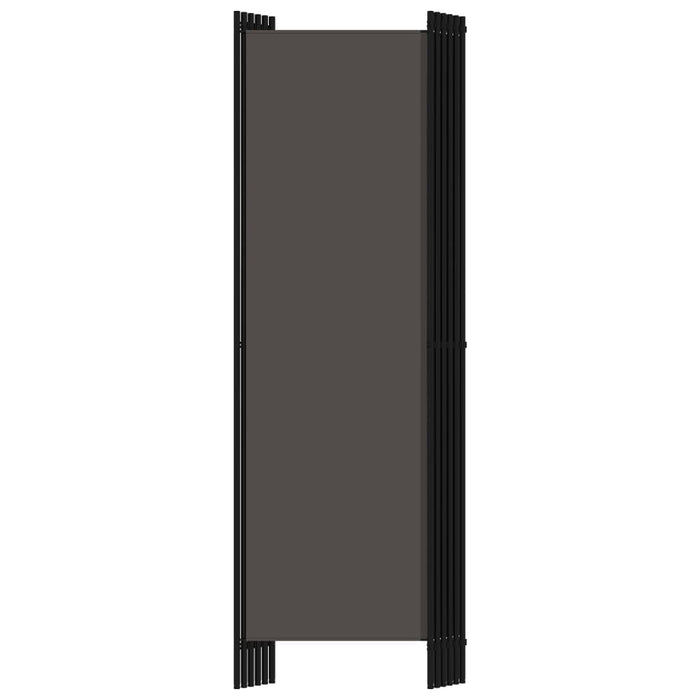 Paravan de cameră cu 6 panouri, antracit, 300 x 180 cm - WALTI WALTI