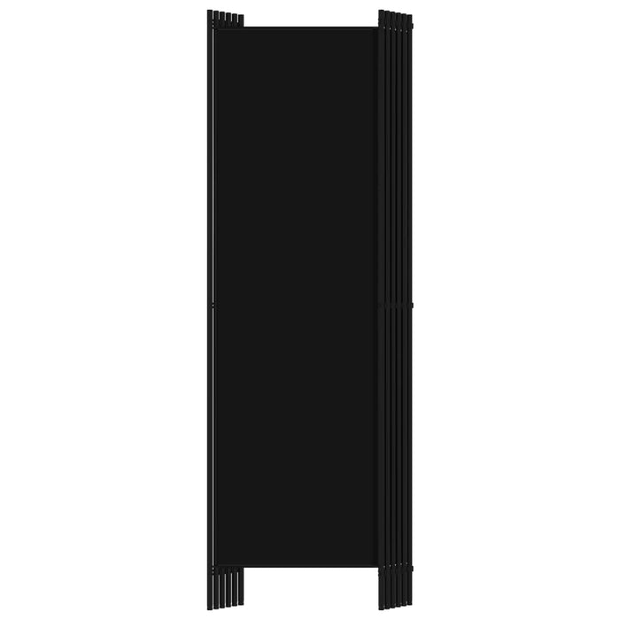 Paravan de cameră cu 6 panouri, negru, 300 x 180 cm - WALTI WALTI