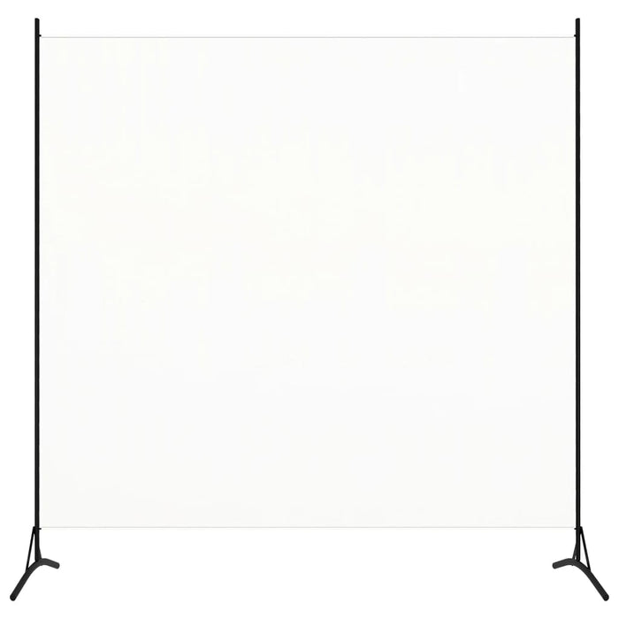 Separator de cameră, alb, 175x180 cm, textil WALTI