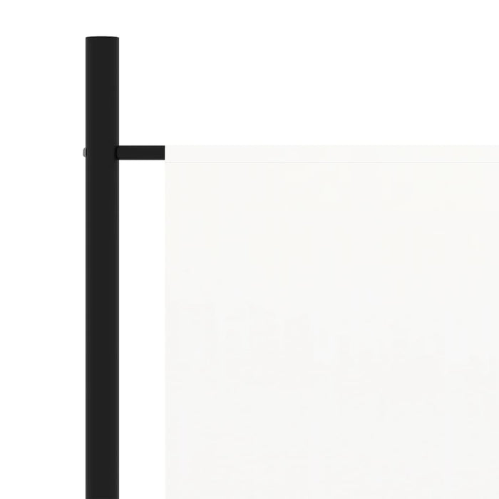 Separator de cameră, alb, 175x180 cm, textil WALTI