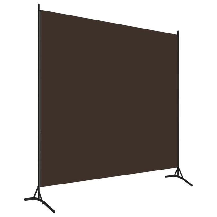 Separator de cameră, maro, 175x180 cm, textil - WALTI WALTI