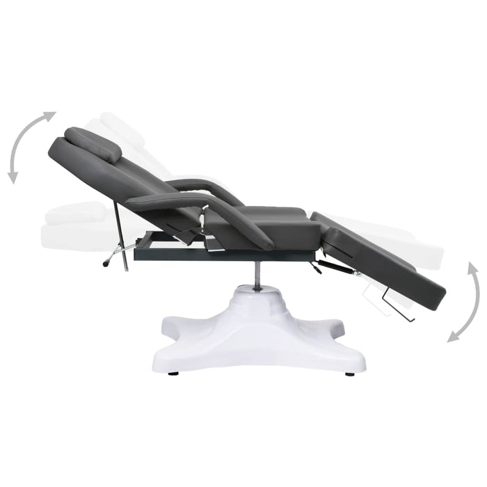 Masă de masaj, gri, 180 x 62 x (86,5-118) cm WALTI