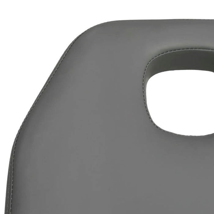 Masă de masaj, gri, 180 x 62 x (86,5-118) cm WALTI